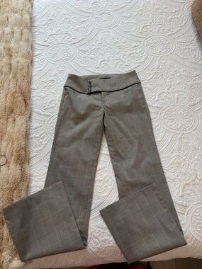 Tiger Mist Teresia Pant in Grey Check